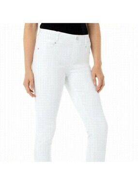 LIVERPOOL BNWOT Ankle Skinny Jeans Sz 0 New Missing Rivet on Pocket "Gia Glider"